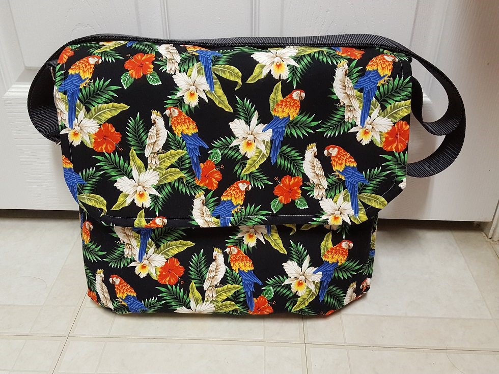 Birds messenger bag (19 November 2017)